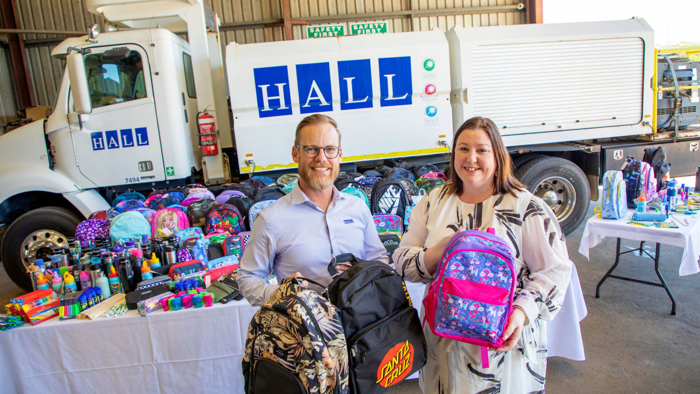 Coast kids benefit from back-to-school donation 