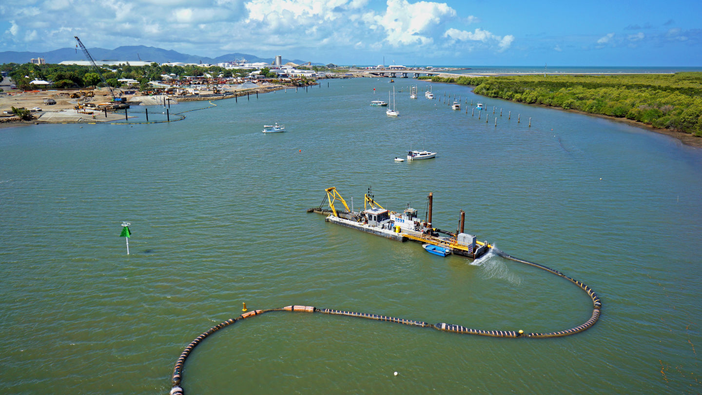 Ross River Maintenance Dredging