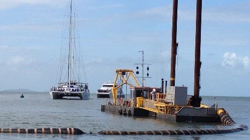 Port Douglas Boat Harbour Dredging 2017