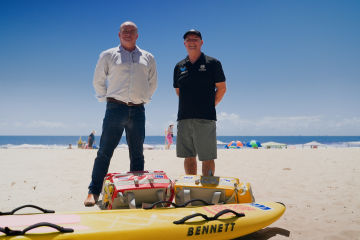 Beachgoers benefit from surf safety boost