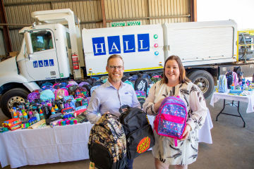 Coast kids benefit from back-to-school donation 