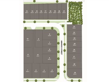 Amaroo Street subdivision