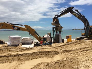 Mooloolaba Beach Geowall