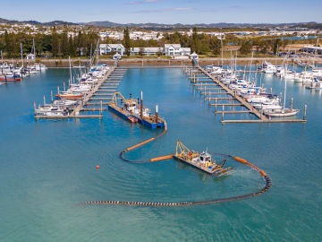 Gladstone Marina Maintenance Lustrum Dredging